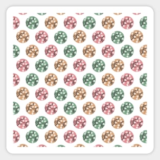 Life Geometric Nature Pattern Art Sticker